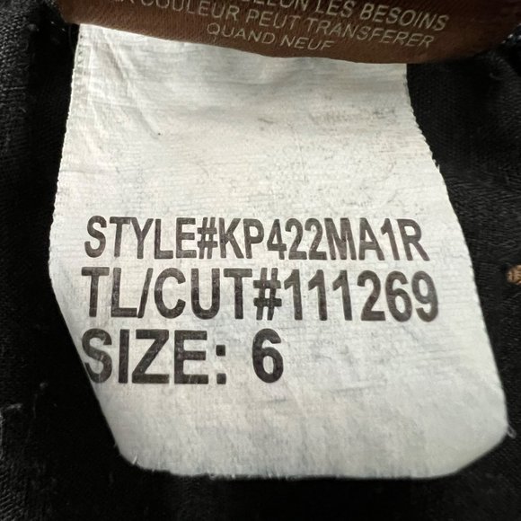 Kut from the Kloth Womens Katy Boyfriend Jeans Medium Wash Mid Rise size 6 - Picture 10 of 11